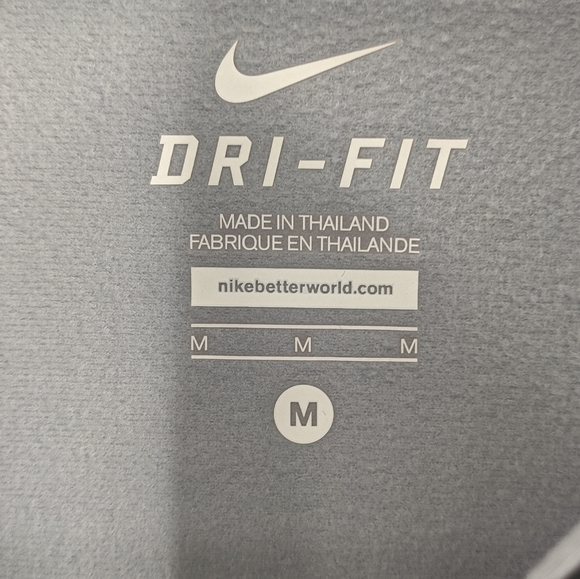 Nike Dri Fit Silver Grey Half Zip Running Jacket - Picture 8 of 10